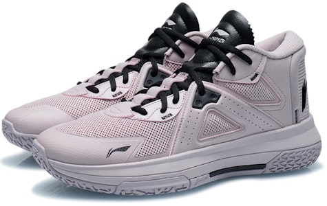 LiNing李寧 隊徽 Emblem 防滑耐磨輕便 中筒 籃球鞋 淡奶紫 Lookbook LiNing李寧 隊徽 Emblem 防滑耐磨輕便 中筒 籃球鞋 淡奶紫