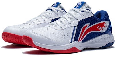 LiNing李寧 雷霆Lite 訓練低幫羽毛球鞋 男女同款 白藍色 Lookbook LiNing李寧 雷霆Lite 訓練低幫羽毛球鞋 男女同款 白藍色