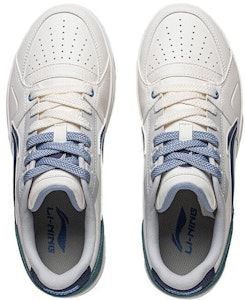 LiNing李寧 天跡 2.0 潮流舒適氣質 耐磨 防滑 低幫 板鞋 男款 白灰綠 Shop LiNing李寧 天跡 2.0 潮流舒適氣質 耐磨 防滑 低幫 板鞋 男款 白灰綠