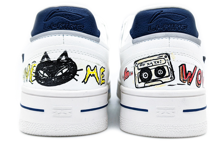 Li-Ning Tian Ji 'Blue White Graffiti' 圖 4