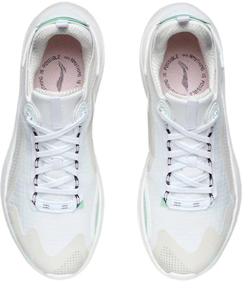 Li-Ning L''Apocalypse ''Blanc Vert'' ARYR005-1 Shop Li-Ning L''Apocalypse ''Blanc Vert'' ARYR005-1