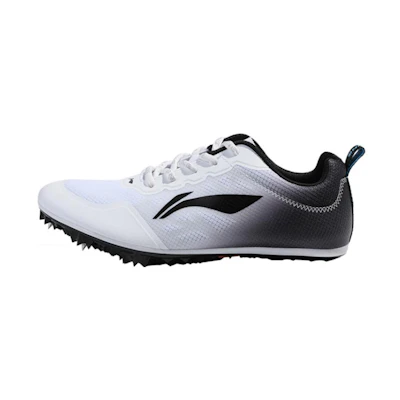 Li-Ning Track Sprint Low Top Professional Spikes 'White Black'