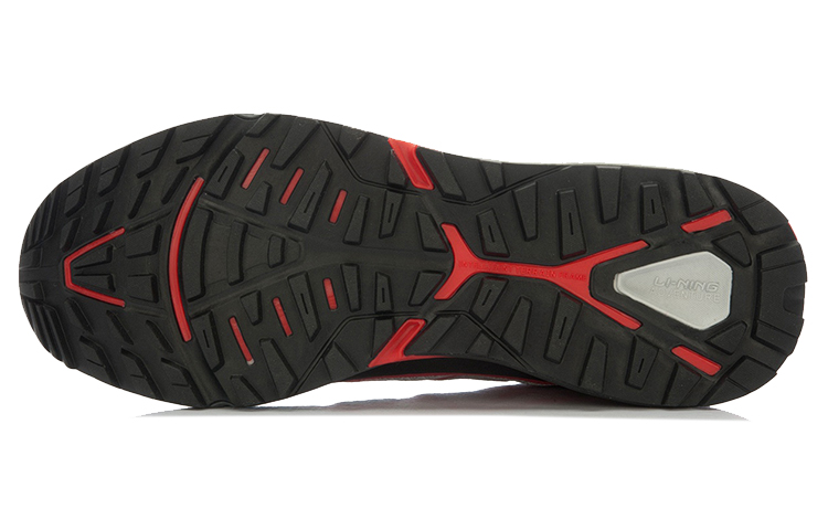 Li-Ning Trail Running Low 'Black Grey Red' 圖 5