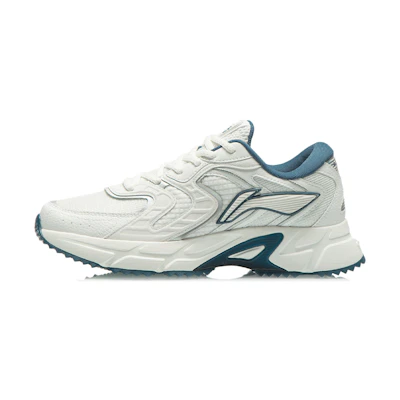 Li-Ning Retro Running Shoes 'White Teal'