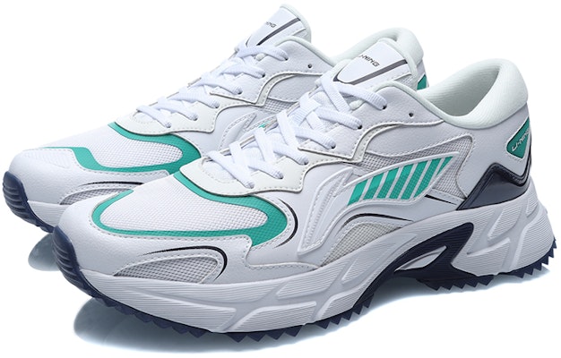 Li-Ning Trend 'White Green' ARLR003-1 Lookbook Li-Ning Trend 'White Green' ARLR003-1