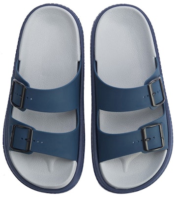 Li-Ning Unisex Clap Sandals Blue AGAQ001-1 Shop Li-Ning Unisex Clap Sandals Blue AGAQ001-1