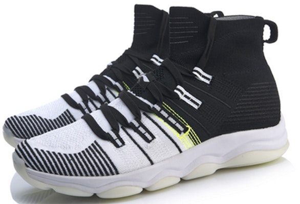 Li-Ning Unisex High-Top Training Shoes Black/White AFJP027-2 Lookbook Li-Ning Unisex High-Top Training Shoes Black/White AFJP027-2
