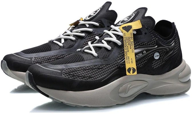 Li-Ning V8 1.5 Paris Fashion Week 'Black Grey' ARHQ049-2 Lookbook Li-Ning V8 1.5 Paris Fashion Week 'Black Grey' ARHQ049-2