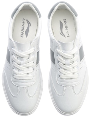 Li-Ning Vulc Lite 'White Grey' AGLP019-2 Shop Li-Ning Vulc Lite 'White Grey' AGLP019-2