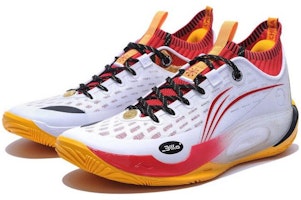 LiNing李寧 808 Ultra 減震防滑耐磨 低幫 籃球鞋 白紅 Lookbook LiNing李寧 808 Ultra 減震防滑耐磨 低幫 籃球鞋 白紅