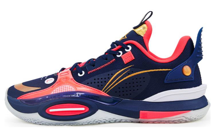 Li-Ning Wade All City 10 Low 'Dark Blue Red' ABAS009-25