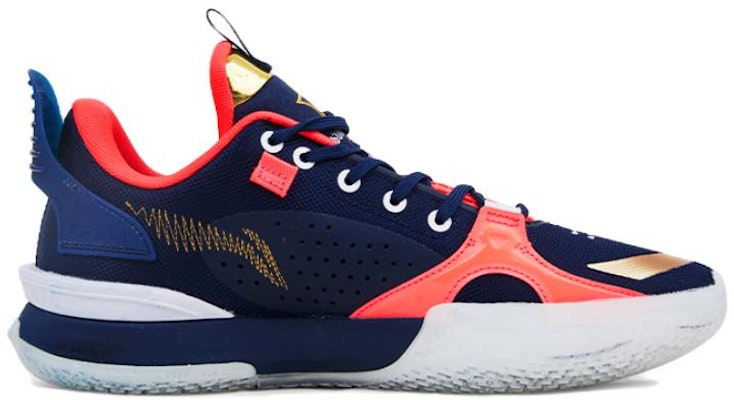 리닝 웨이드 올시티 10 로우 "다크 블루 레드" ABAS009-25 Order 리닝 웨이드 올시티 10 로우 "다크 블루 레드" ABAS009-25