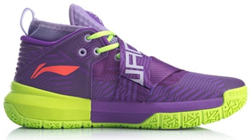 LiNing李寧 全城7 韋德系列 防滑輕便 中幫 籃球鞋 男款 紫綠 Order LiNing李寧 全城7 韋德系列 防滑輕便 中幫 籃球鞋 男款 紫綠