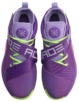 LiNing李寧 全城7 韋德系列 防滑輕便 中幫 籃球鞋 男款 紫綠 Shop LiNing李寧 全城7 韋德系列 防滑輕便 中幫 籃球鞋 男款 紫綠