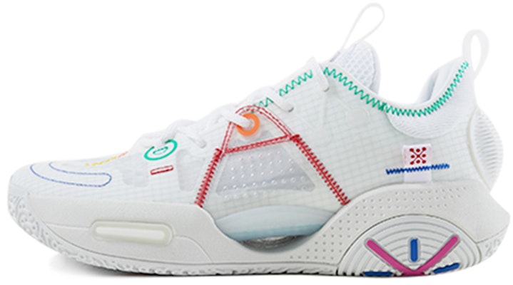 Li-Ning Wade All City 9 V1.5 PE 'Putih Pelangi' ABAR015-D Buy Li-Ning Wade All City 9 V1.5 PE 'Putih Pelangi' ABAR015-D