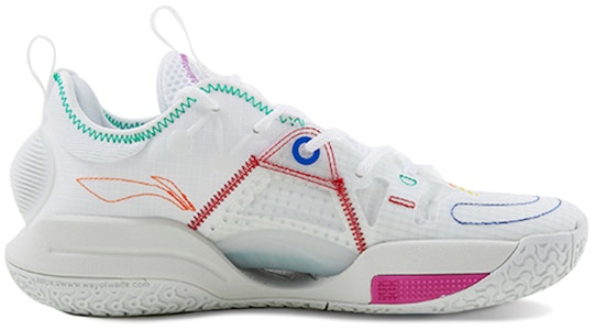 Li-Ning Wade All City 9 V1.5 PE 'Putih Pelangi' ABAR015-D Order Li-Ning Wade All City 9 V1.5 PE 'Putih Pelangi' ABAR015-D