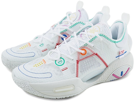 리닝 웨이드 올시티 9 V1.5 PE '화이트 레인보우' ABAR015-D Lookbook 리닝 웨이드 올시티 9 V1.5 PE '화이트 레인보우' ABAR015-D