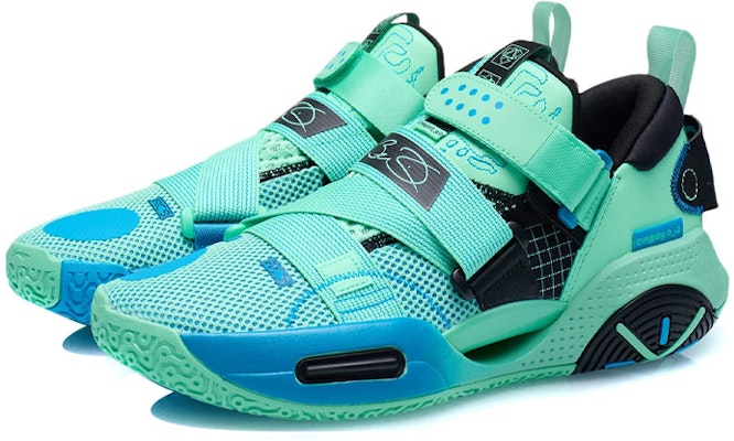 Li-Ning Wade All City 9 V2 'Neon Azure Green' ABAR049-3 Lookbook Li-Ning Wade All City 9 V2 'Neon Azure Green' ABAR049-3