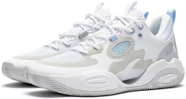 李宁 韦德之道 韦德 耐磨透氣 低幫 籃球鞋 白灰 Lookbook 李宁 韦德之道 韦德 耐磨透氣 低幫 籃球鞋 白灰