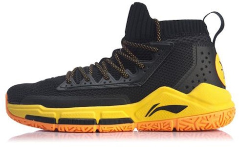 LiNing李寧 裂變5 減震防滑 低筒 籃球鞋 男款 黑黃 Buy LiNing李寧 裂變5 減震防滑 低筒 籃球鞋 男款 黑黃