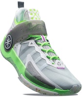 LiNing李寧 裂變7 "環保週" 減震防滑耐磨 中筒 實戰籃球鞋 灰綠 Order LiNing李寧 裂變7 "環保週" 減震防滑耐磨 中筒 實戰籃球鞋 灰綠