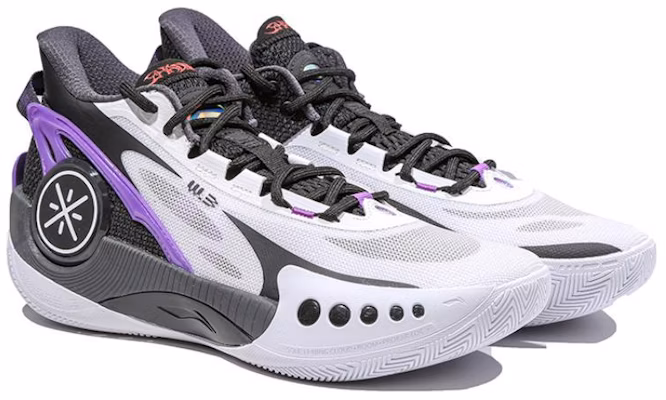 Li-Ning Wade Shadow 3 'Standard White Black Purple' ABPT009-1 Lookbook Li-Ning Wade Shadow 3 'Standard White Black Purple' ABPT009-1