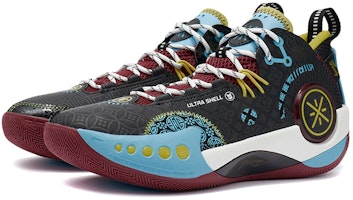 Li-Ning Wade Shadow 3 Low 'Hitam' sepatu basket pria ABPS011-3 Lookbook Li-Ning Wade Shadow 3 Low 'Hitam' sepatu basket pria ABPS011-3