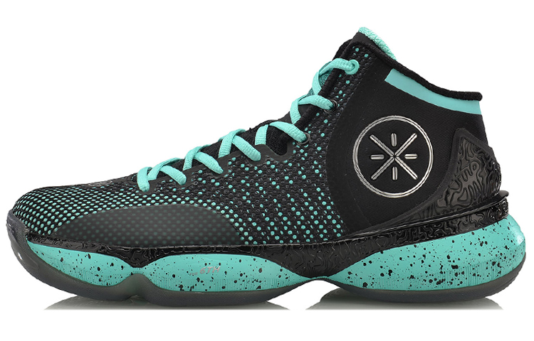 Li-Ning Wade Sixth 'Black Green' ABAM017-1