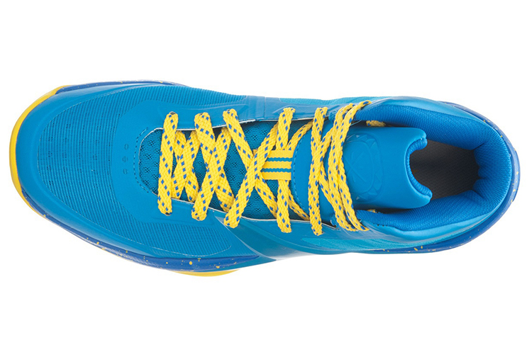 Li-Ning Wade Sixth Professional Basketball Shoes Blue and Huang 圖 3