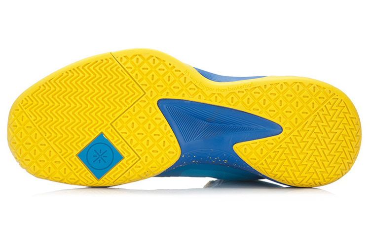 Li-Ning Wade Sixth Professional Basketball Shoes Blue and Huang 圖 5