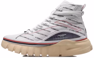 Li-Ning Wave Boot 'Cream White Blue' AGCP317-18 Li-Ning Wave Boot 'Cream White Blue' AGCP317-18