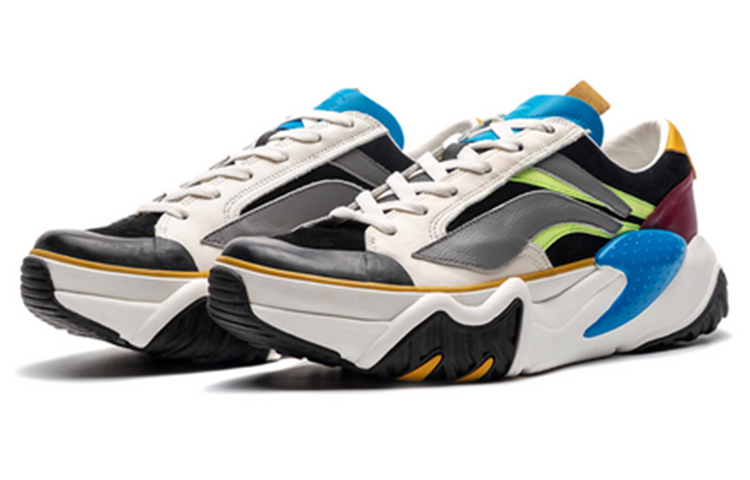 Order Li-Ning Wave Hybrid 'Black White Blue' AGCP309-5