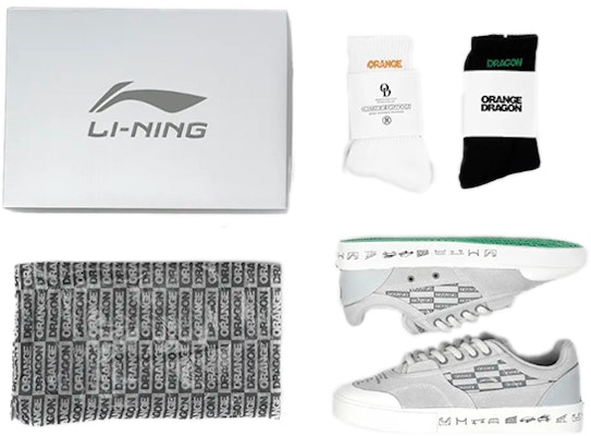 Li-Ning Wave Low 50/50 'Grey White Special Box' AECS045-4 Shop Li-Ning Wave Low 50/50 'Grey White Special Box' AECS045-4