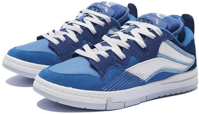 Li-Ning Wave Pro 'Blue White' AECS051-5 Lookbook Li-Ning Wave Pro 'Blue White' AECS051-5