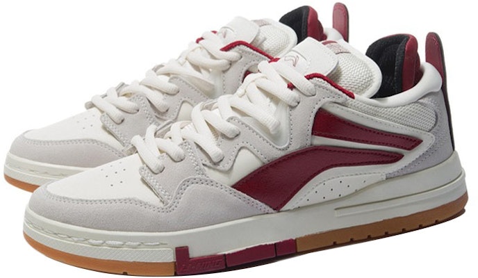 Li-Ning Wave Pro 'White Red Gum' AECR073-4 Lookbook Li-Ning Wave Pro 'White Red Gum' AECR073-4