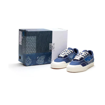 Li-Ning Wave Pro Low 50/50 'Blue White'