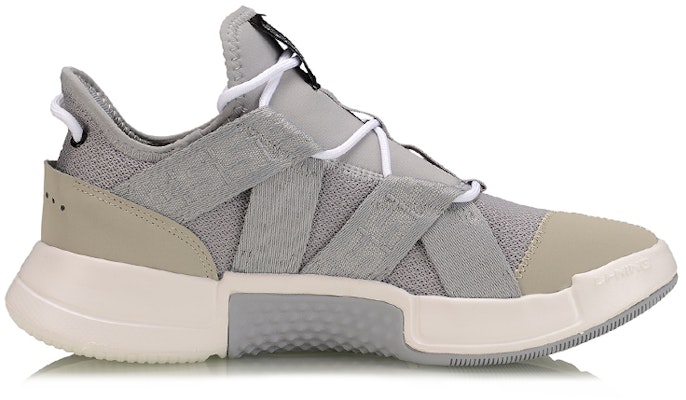 LiNing李寧 悟道2 一體織休閒 低筒 復古籃球鞋 男女同款 灰白 Order LiNing李寧 悟道2 一體織休閒 低筒 復古籃球鞋 男女同款 灰白