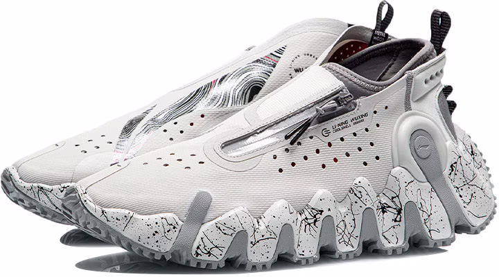 李宁悟行II拉链巴黎时装周‘灰白’ AGBR053-1 Lookbook 李宁悟行II拉链巴黎时装周‘灰白’ AGBR053-1