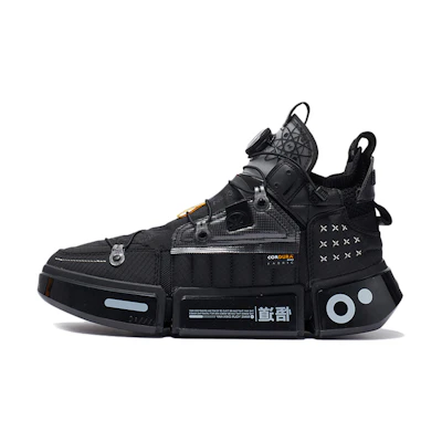 Li-Ning Way of Wade 2 High-Top Running Shoe 'Futuristic Black'