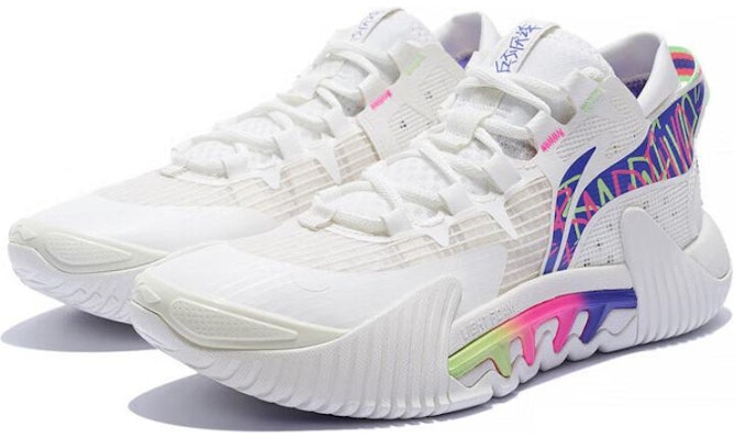 Li-Ning Way of Wade 2 Low 'White Blue Pink' ABFT029-4(YC) Lookbook Li-Ning Way of Wade 2 Low 'White Blue Pink' ABFT029-4(YC)