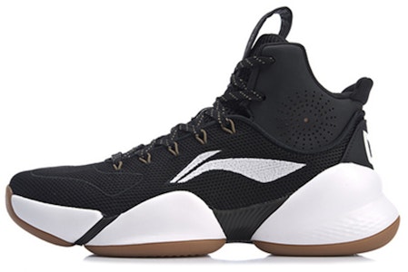 李宁 空襲5 高幫 籃球鞋 男款 黑白 Buy 李宁 空襲5 高幫 籃球鞋 男款 黑白