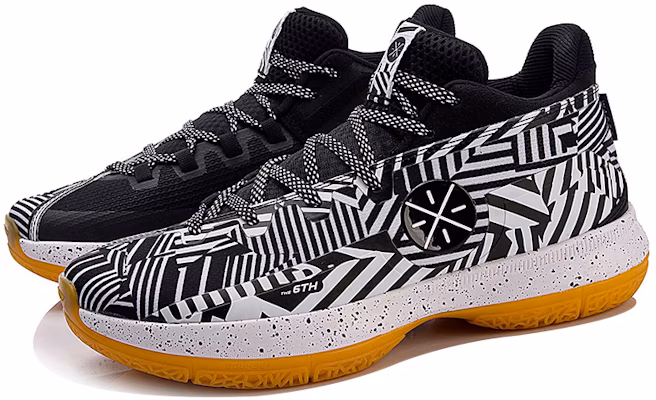 Li-Ning Way of Wade 6 'Hitam Putih' ABAN023-1 Lookbook Li-Ning Way of Wade 6 'Hitam Putih' ABAN023-1