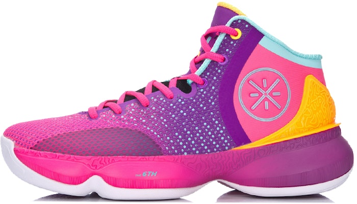 Li-Ning Way of Wade 6 'Pink Purple Blue' ABAM017-5 Buy Li-Ning Way of Wade 6 'Pink Purple Blue' ABAM017-5