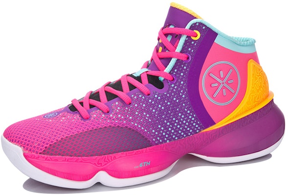 Li-Ning Way of Wade 6 'Pink Purple Blue' ABAM017-5 Order Li-Ning Way of Wade 6 'Pink Purple Blue' ABAM017-5