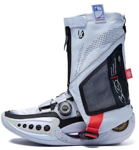 LiNing李寧 WOW 9 城市限定 上海 防滑耐磨 低筒 籃球鞋 黑白色 Order LiNing李寧 WOW 9 城市限定 上海 防滑耐磨 低筒 籃球鞋 黑白色