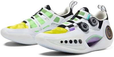 Li-Ning Way of Wade 9 'Putih Kuning Hijau' ABES003-4 Lookbook Li-Ning Way of Wade 9 'Putih Kuning Hijau' ABES003-4