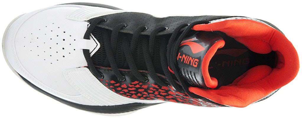 LiNing李寧 惡靈騎士 場地籃球鞋 黑白紅 Lookbook LiNing李寧 惡靈騎士 場地籃球鞋 黑白紅