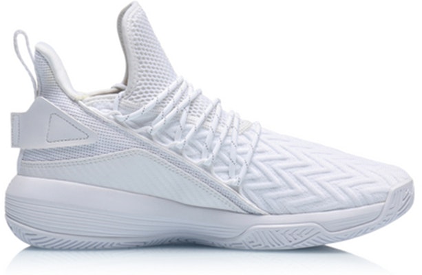 LiNing李寧 奔襲 奔襲 低筒 籃球鞋 男款 純白 Order LiNing李寧 奔襲 奔襲 低筒 籃球鞋 男款 純白