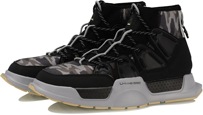 Li-Ning Way of Wade High-Top Retro Basketball Shoes 'Black Camo' AGBP089-1 Lookbook Li-Ning Way of Wade High-Top Retro Basketball Shoes 'Black Camo' AGBP089-1
