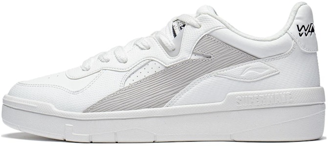 LiNing李寧 惟吾LITE 減震耐磨 低筒 板鞋 男款 白灰 Buy LiNing李寧 惟吾LITE 減震耐磨 低筒 板鞋 男款 白灰